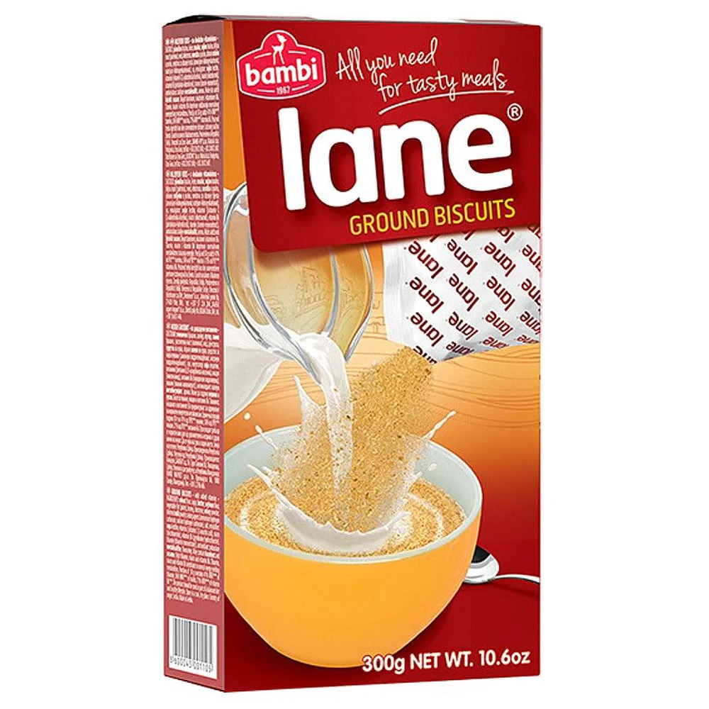LANE Biszkopty mielone z witaminami 300g PLAZMA