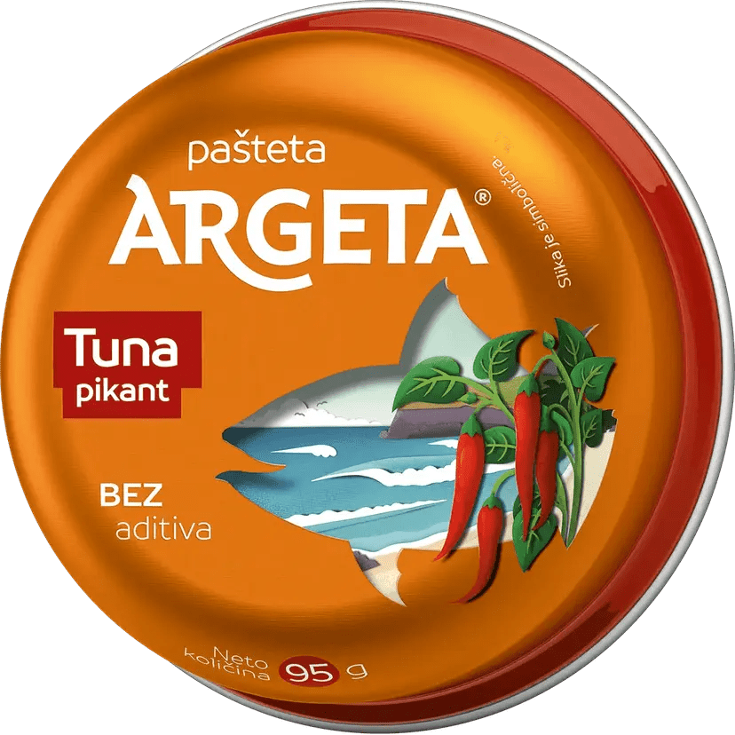 Argeta pasta z tuńczyka pikantna 95g