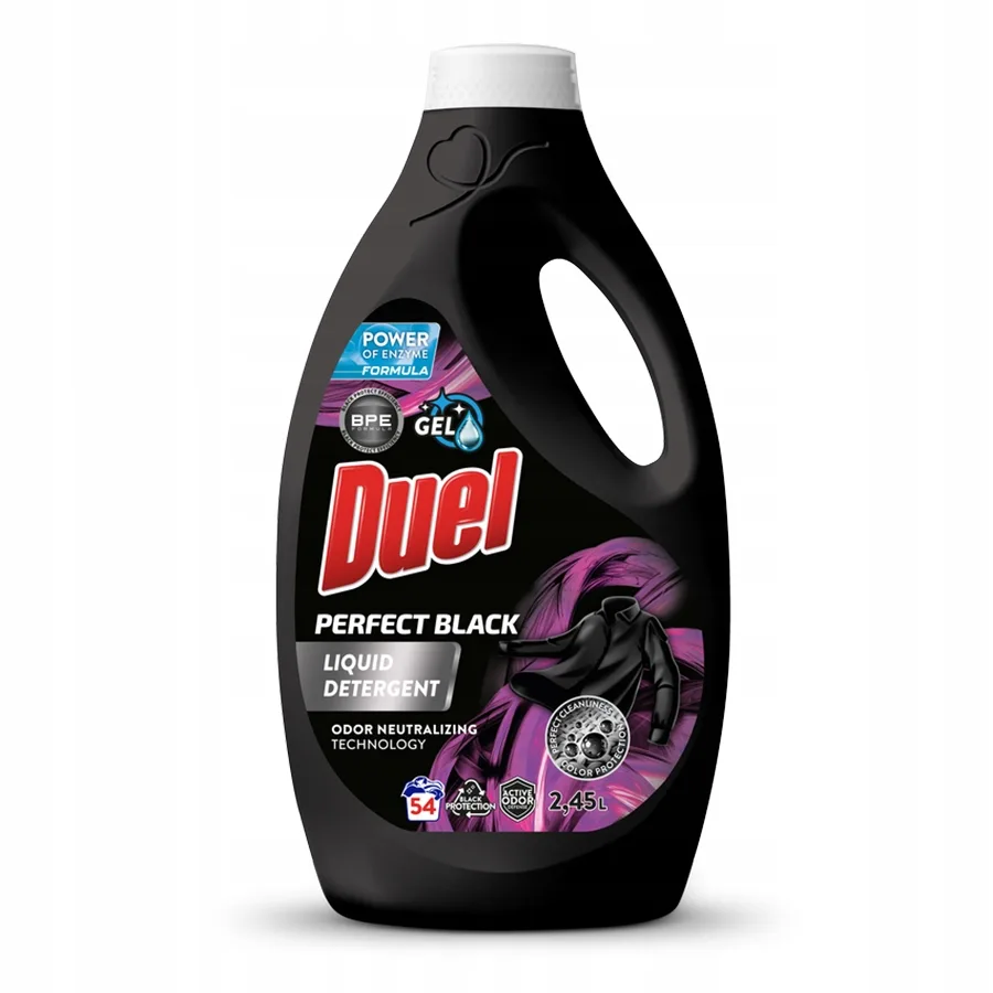 Duel Perfect Black – płyn do prania czarnych i ciemnych tkanin 2,45l